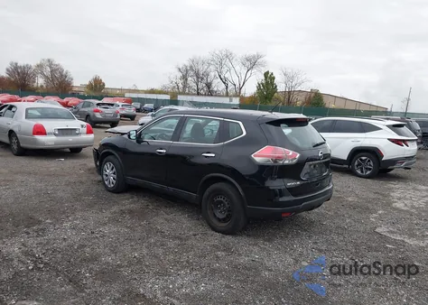 2015 Nissan Rogue S из США, поврежденный, VIN 5N1AT2MV6FC768050